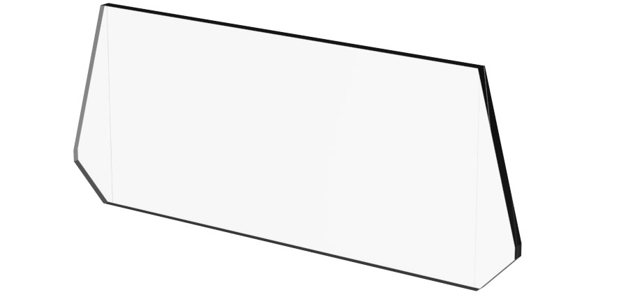 Clear End Panel