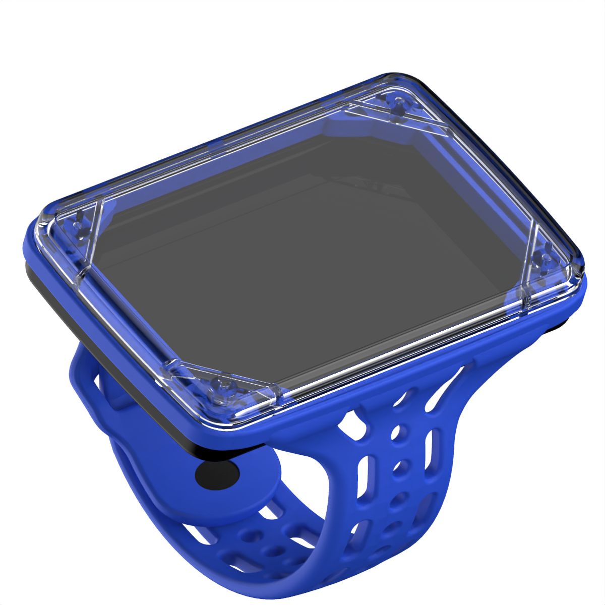 BW6 Waterproof Wrist Enclosures - Blue