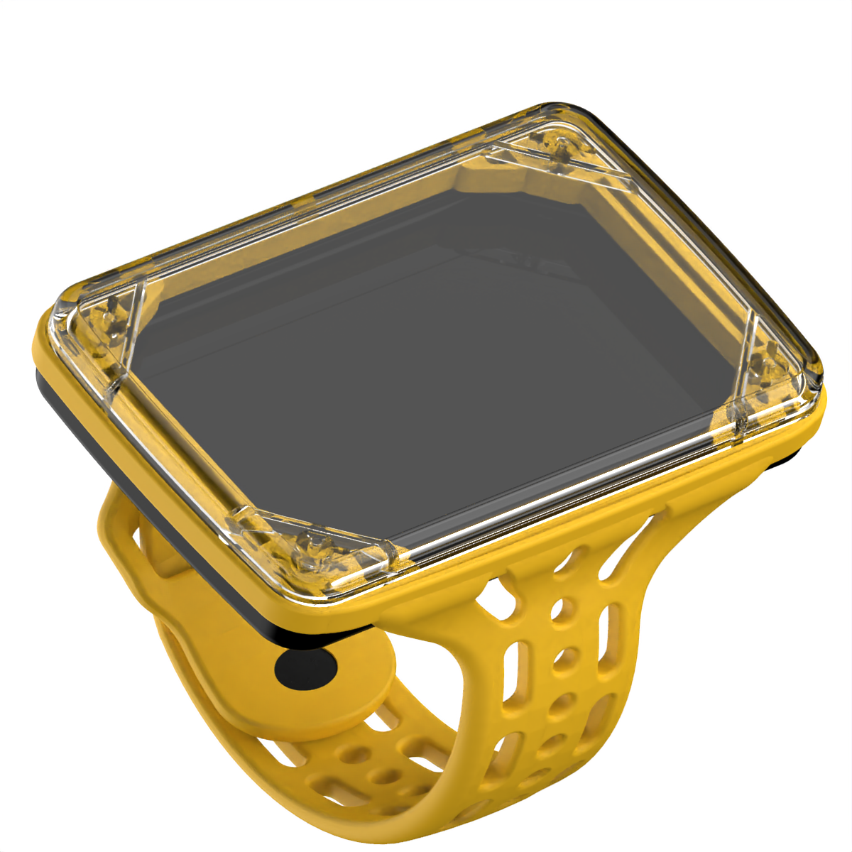 BW6 Waterproof Wrist Enclosures - Yellow